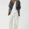 American Vintage | Damenblazer Bydrock Anthrazit Meliert