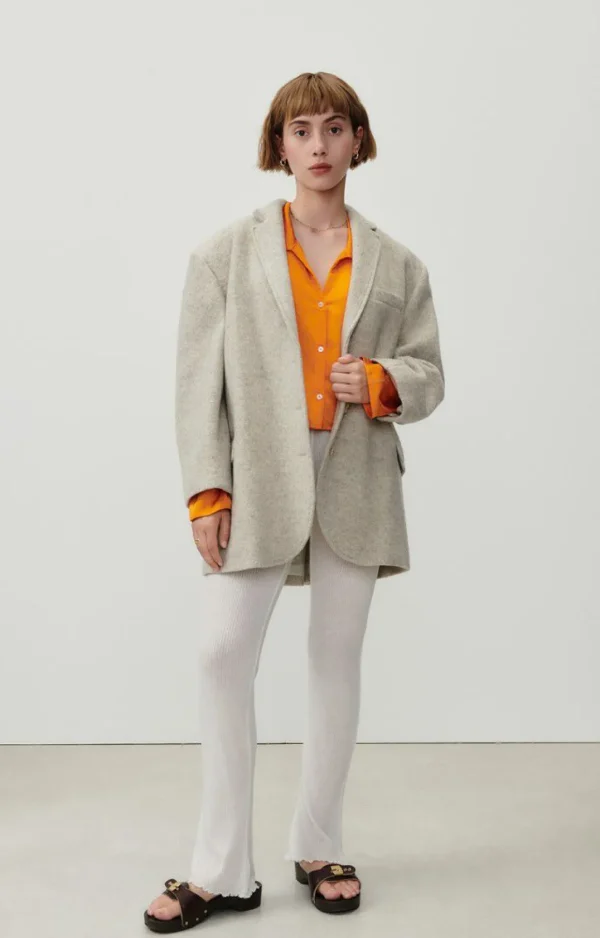 American Vintage | Damenblazer Retobeach Beige Meliert