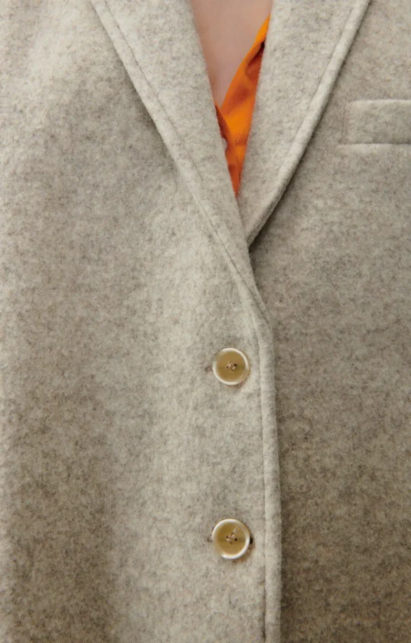 American Vintage | Damenblazer Retobeach Beige Meliert