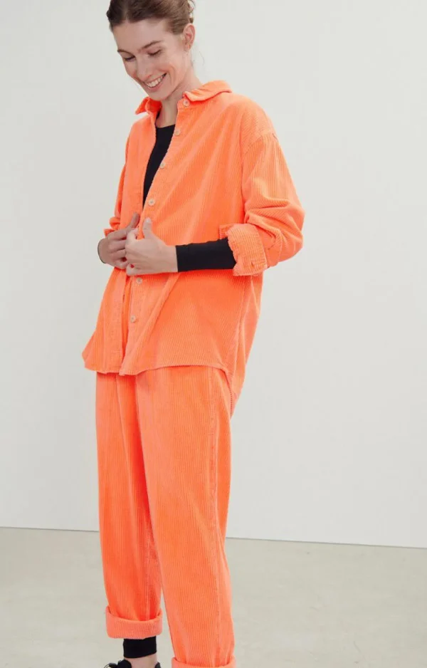 American Vintage | Damenbluse Padow Leuchtendes Orange