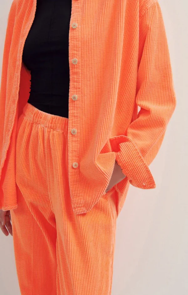 American Vintage | Damenbluse Padow Leuchtendes Orange