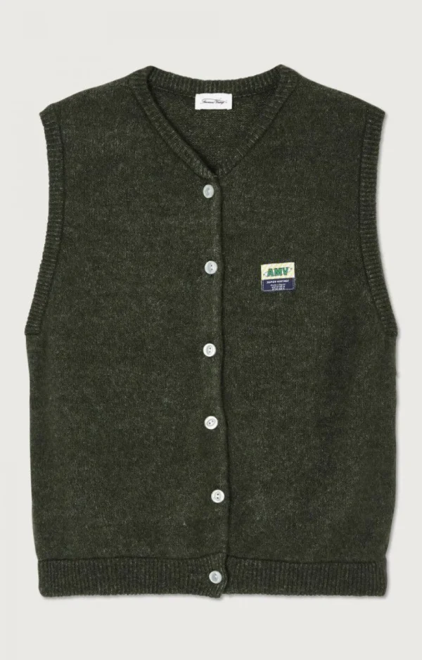 American Vintage | Damencardigan Vitow Linse Meliert