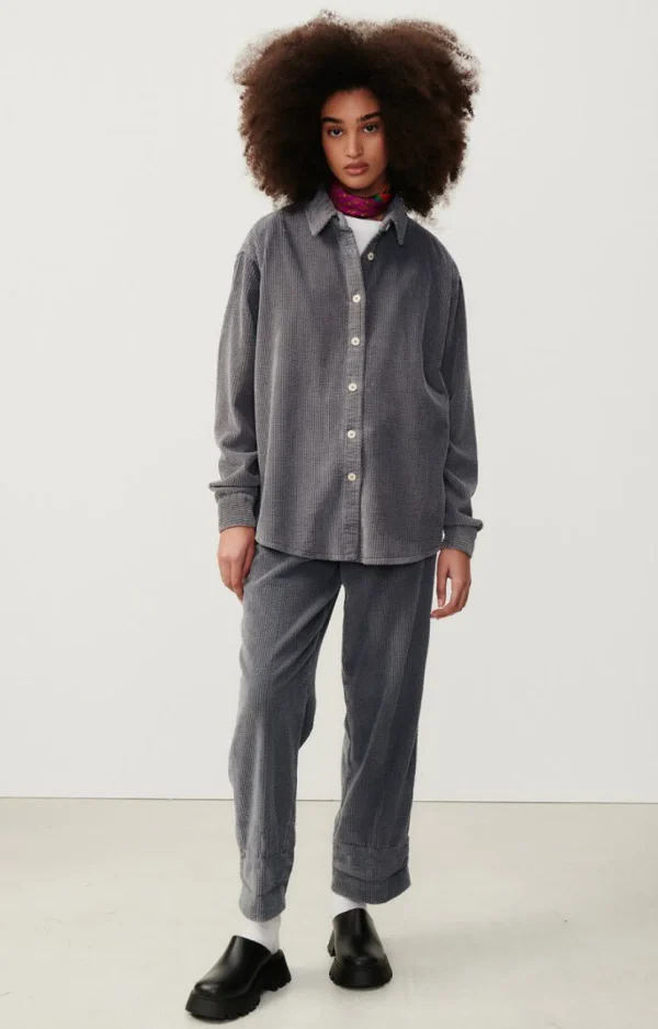 American Vintage | Damenhose Padow Kohlenstoff Vintage