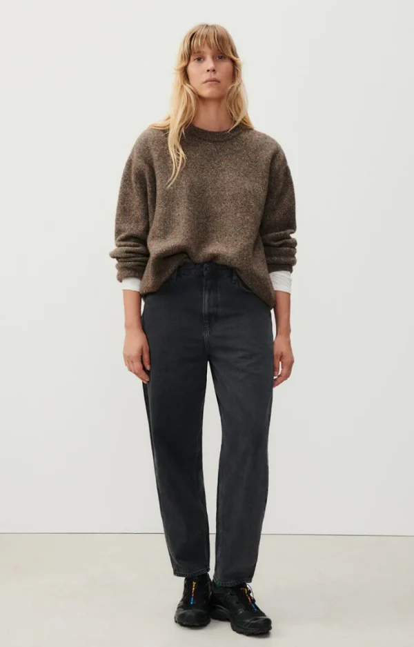 American Vintage | Damenjeans Yopday Black Pfeffer Und Salz
