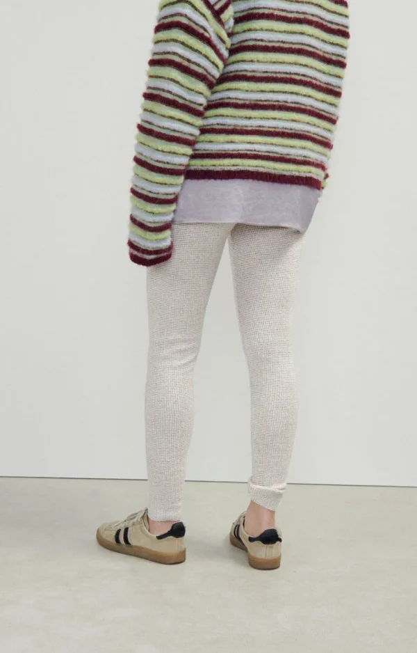 American Vintage | Damenleggings Gykotown Graue Fliesen