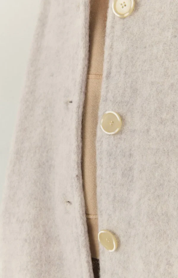 American Vintage | Damenmantel Roly Grau Meliert
