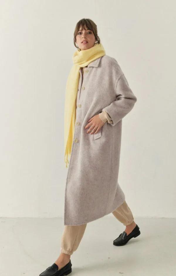 American Vintage | Damenmantel Roly Grau Meliert