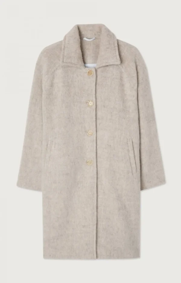 American Vintage | Damenmantel Roly Grau Meliert
