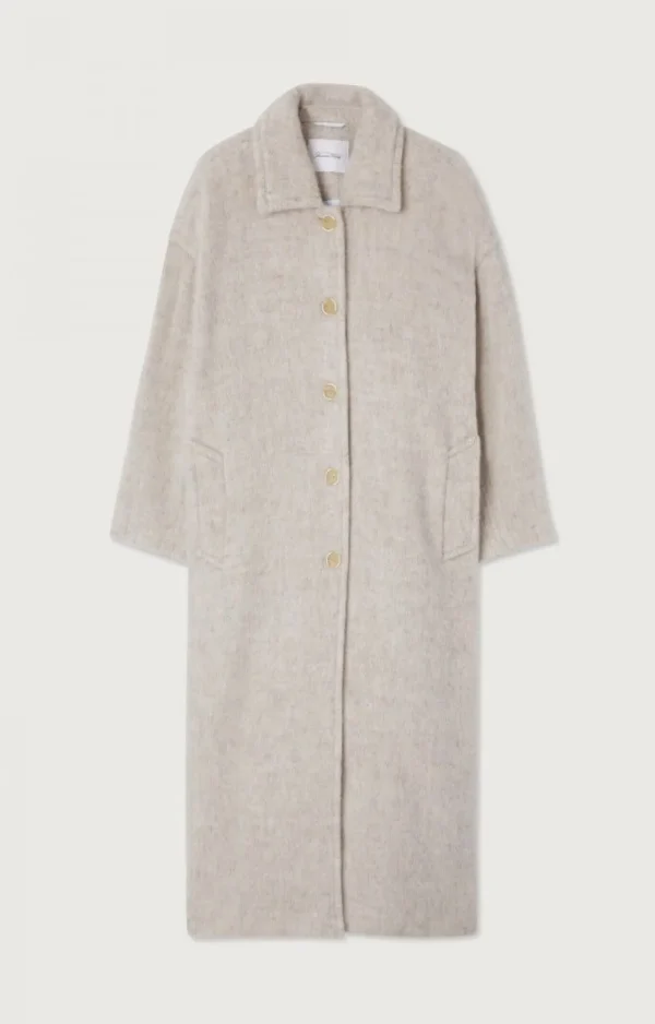 American Vintage | Damenmantel Roly Grau Meliert