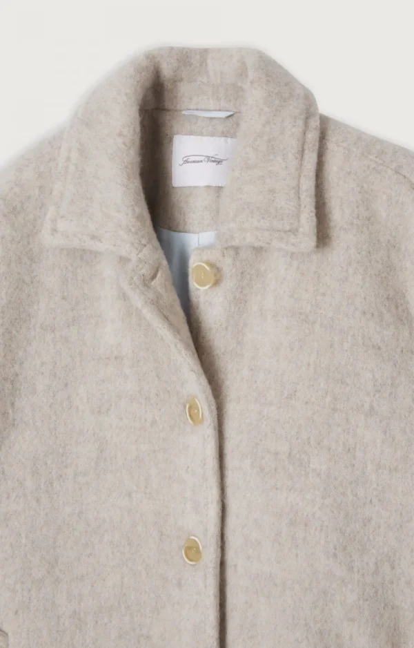American Vintage | Damenmantel Roly Grau Meliert