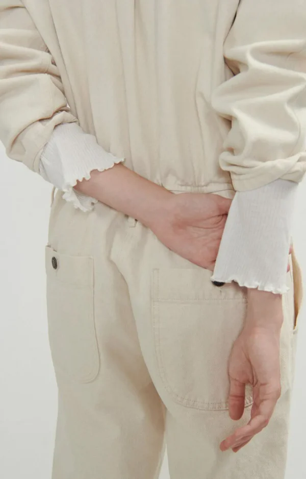 American Vintage | Damenoverall Snopdog Ecru