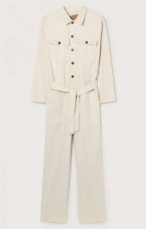 American Vintage | Damenoverall Snopdog Ecru