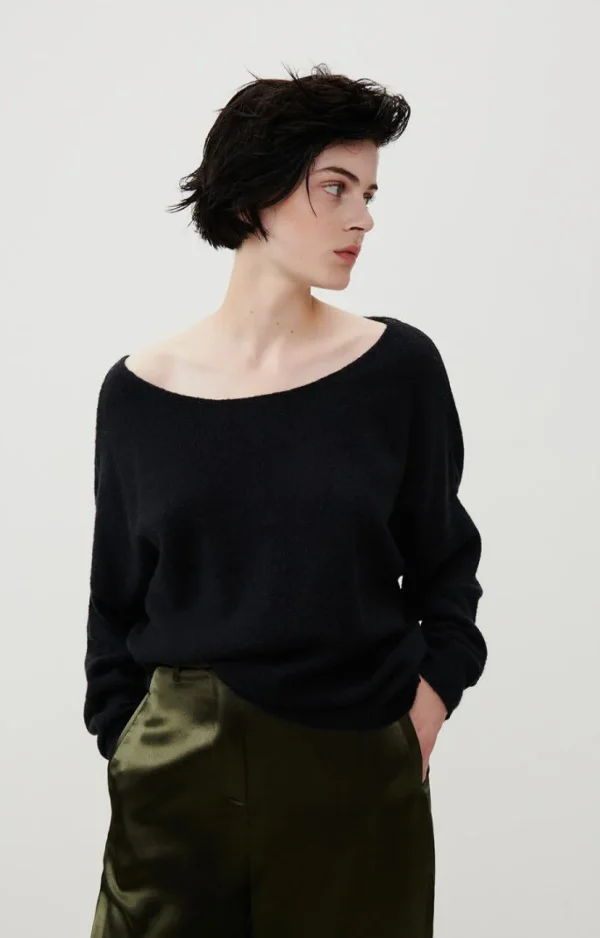 American Vintage | Damenpullover Damsville Schwarz