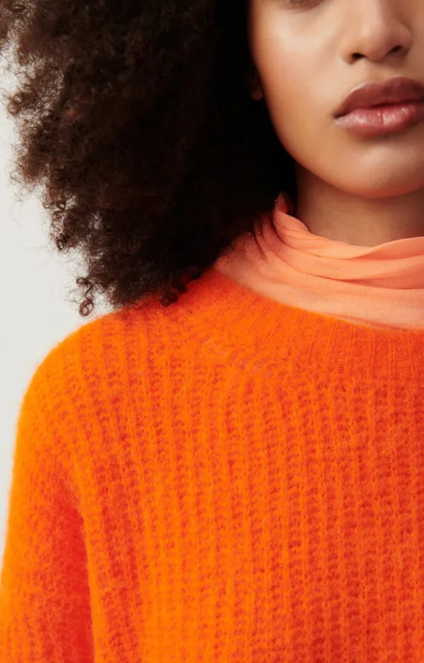 American Vintage | Damenpullover East Leuchtendes Orange