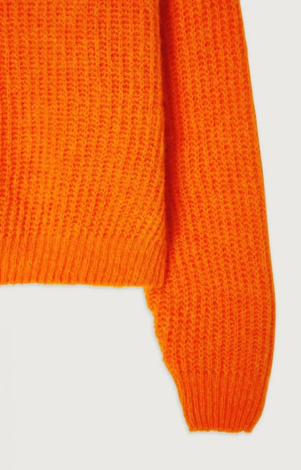 American Vintage | Damenpullover East Leuchtendes Orange