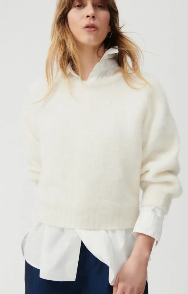 American Vintage | Damenpullover Foubay Taube Meliert