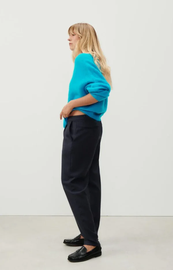 American Vintage | Damenpullover Yanbay Curacao Meliert