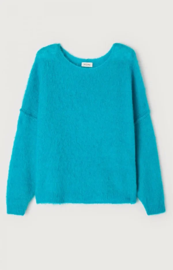 American Vintage | Damenpullover Yanbay Curacao Meliert