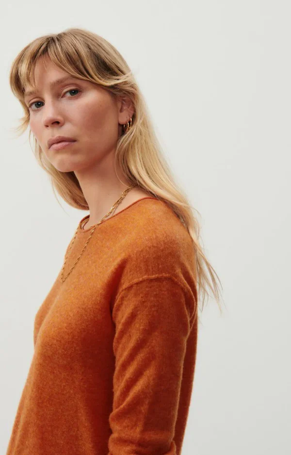 American Vintage | Damenpullover Zyrobow Kurbis Meliert