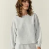 American Vintage | Damensweatshirt Bobypark Arktis Meliert