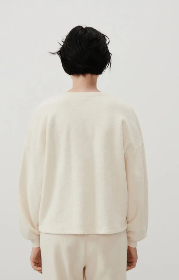 American Vintage | Damensweatshirt Bobypark Ecru
