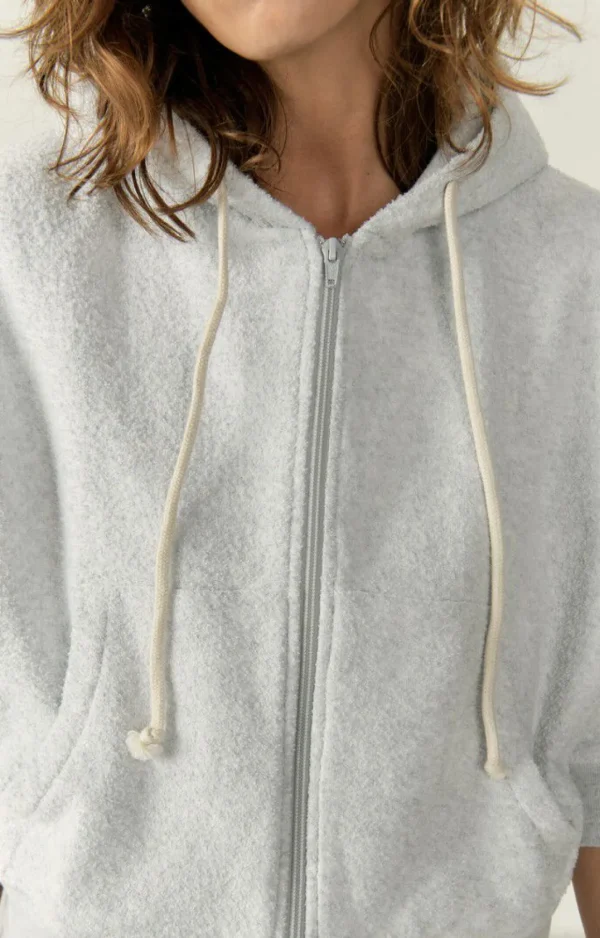 American Vintage | Damensweatshirt Bobypark Arktis Meliert