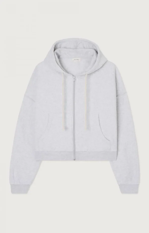 American Vintage | Damensweatshirt Bobypark Arktis Meliert