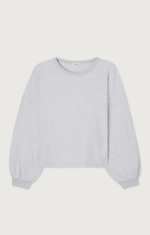 American Vintage | Damensweatshirt Bobypark Arktis Meliert