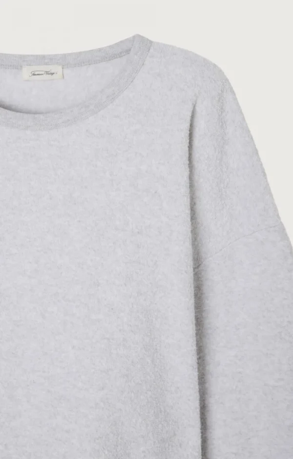 American Vintage | Damensweatshirt Bobypark Arktis Meliert