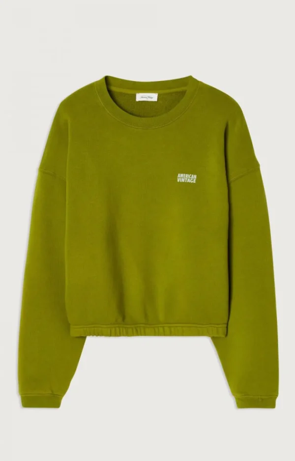 American Vintage | Damensweatshirt Izubird Sumpf Vintage