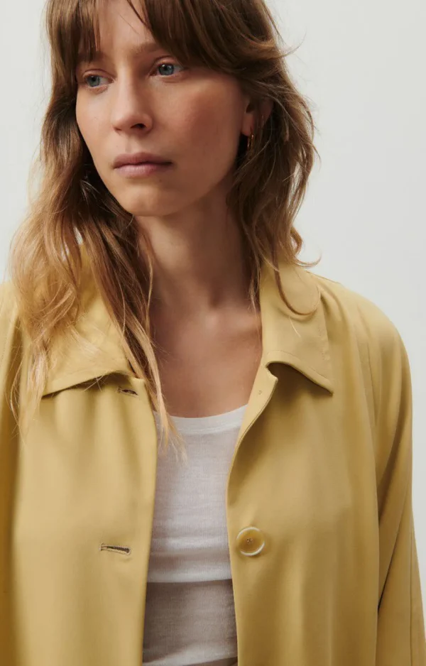 American Vintage | Damentrenchcoat Kabird Kichererbse