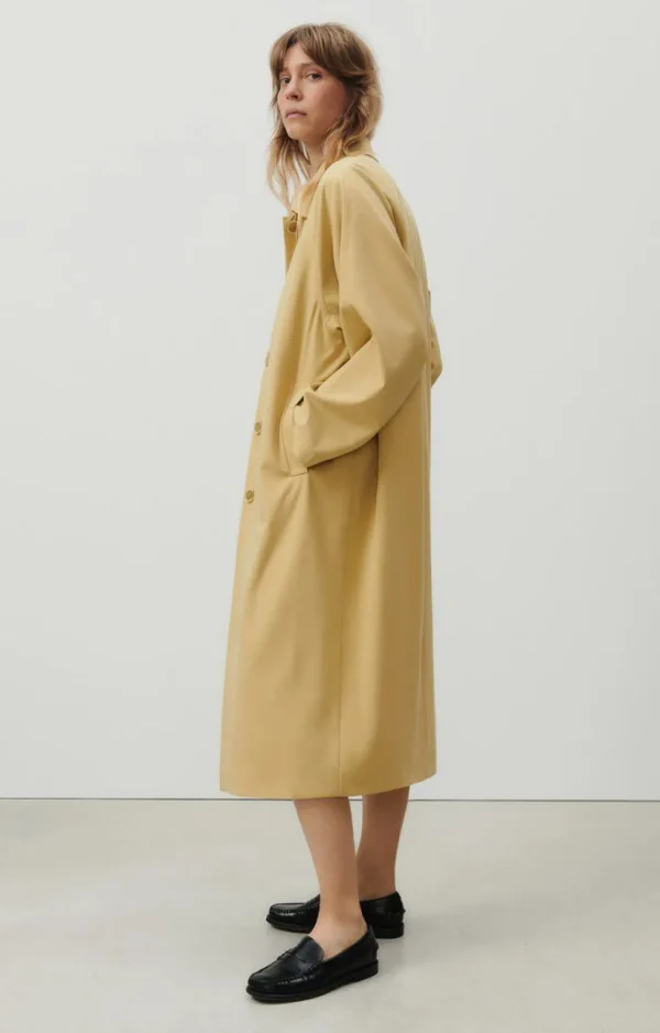 American Vintage | Damentrenchcoat Kabird Kichererbse