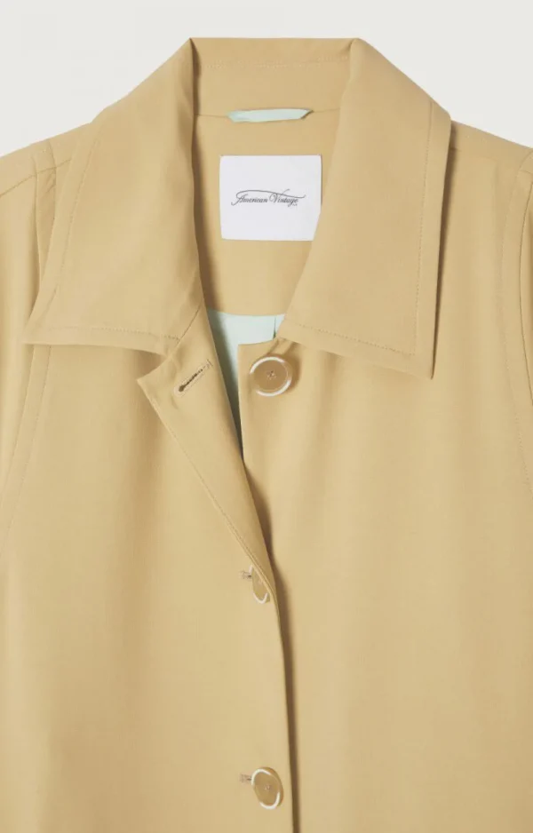 American Vintage | Damentrenchcoat Kabird Kichererbse