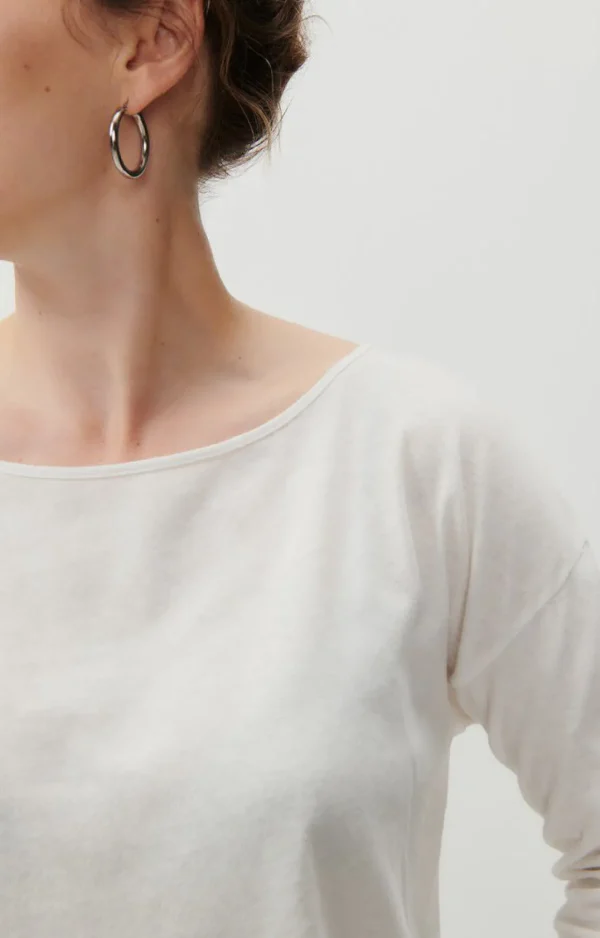 American Vintage | Damen-T-Shirt Aksun Weiss
