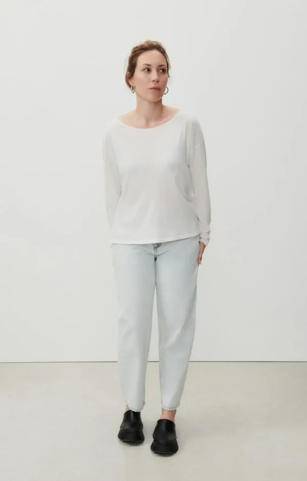 American Vintage | Damen-T-Shirt Aksun Weiss