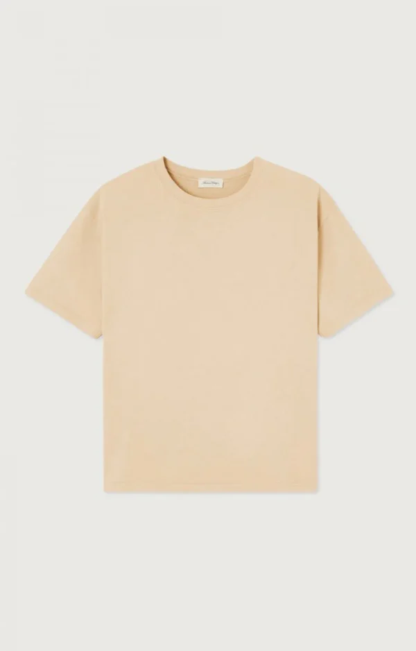 American Vintage | Damen-T-Shirt Fizvalley Vanille Vintage