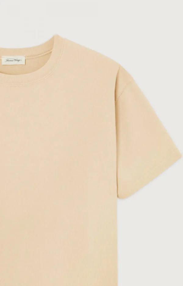 American Vintage | Damen-T-Shirt Fizvalley Vanille Vintage