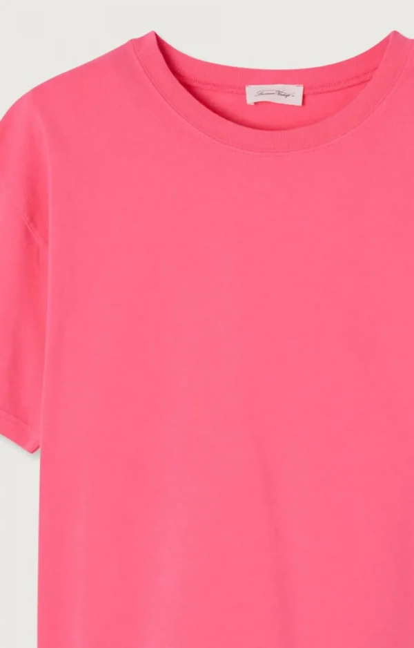 American Vintage | Damen-T-Shirt Fizvalley Neonpink