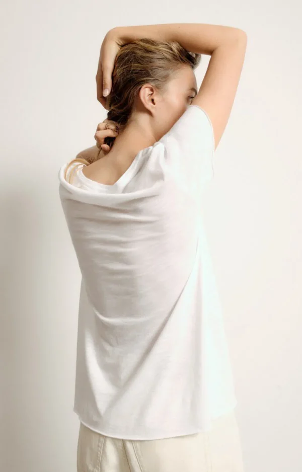 American Vintage | Damen-T-Shirt Jacksonville Weiss