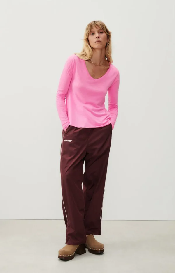 American Vintage | Damen-T-Shirt Jacksonville Neonpink