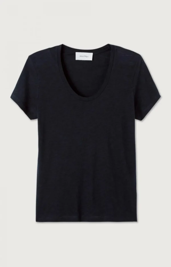 American Vintage | Damen-T-Shirt Jacksonville Schwarz