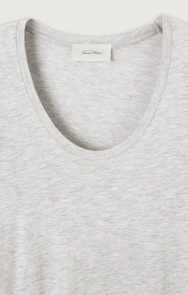 American Vintage | Damen-T-Shirt Jacksonville Vlies Meliert