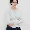 American Vintage | Damen-T-Shirt Sonoma Arktis Meliert