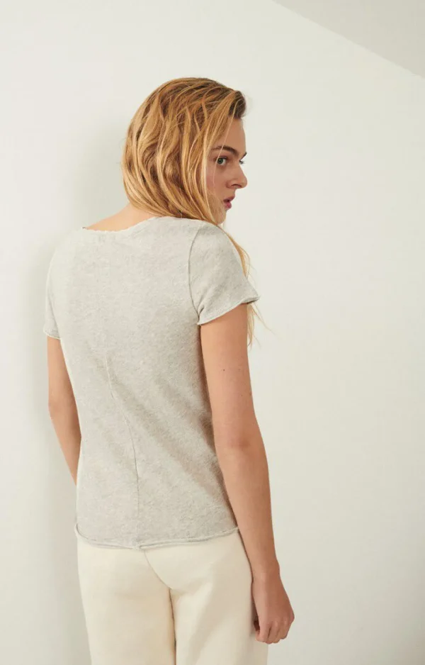 American Vintage | Damen-T-Shirt Sonoma Vlies Meliert