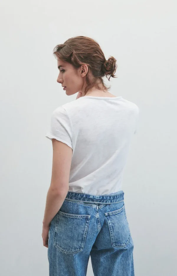 American Vintage | Damen-T-Shirt Sonoma Weiss