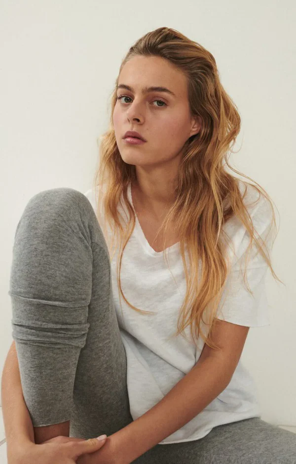 American Vintage | Damen-T-Shirt Sonoma Weiss