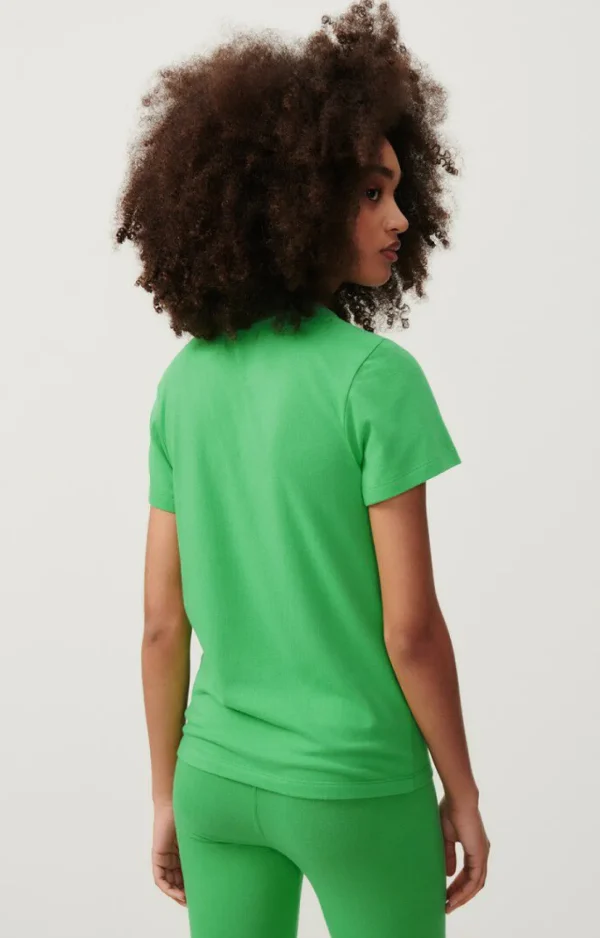 American Vintage | Damen-T-Shirt Ypawood Wiese Meliert