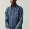 American Vintage | Herrenhemd Astury Stone