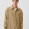 American Vintage | Herrenhemd Padow Hafer Vintage