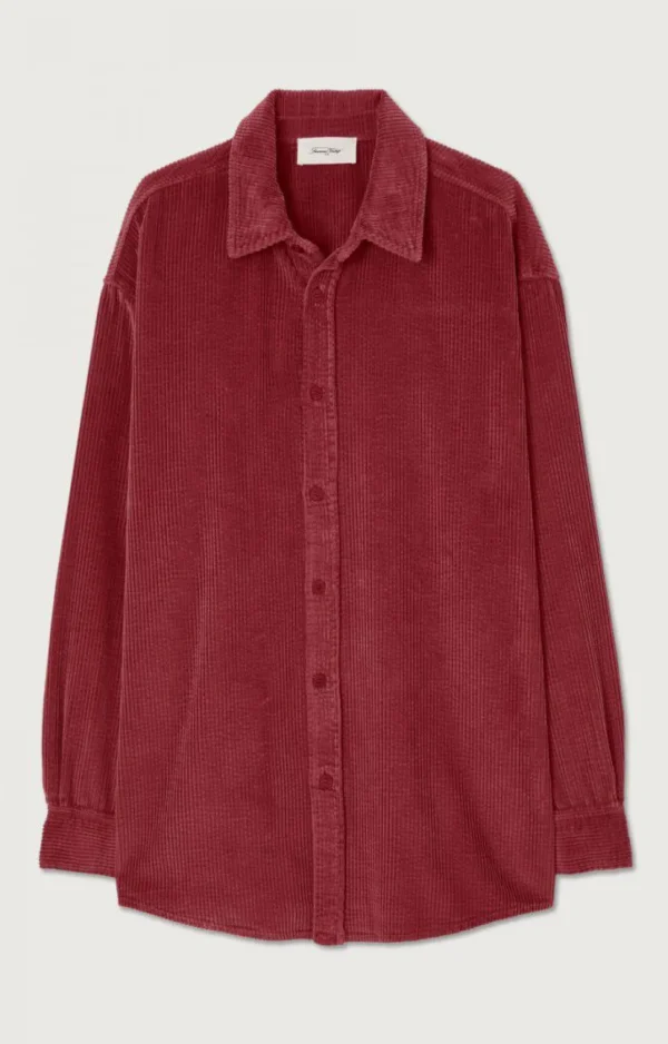 American Vintage | Herrenhemd Padow Canneberge Vintage
